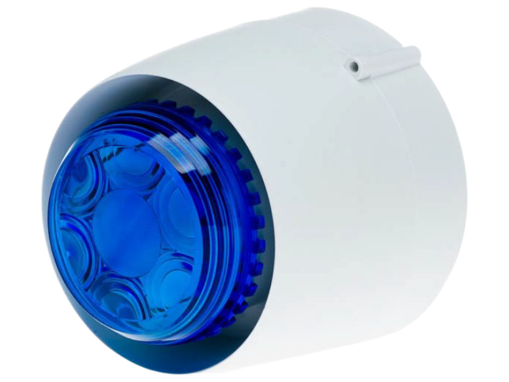 VTB Sounder Beacon White Body Blue Lens